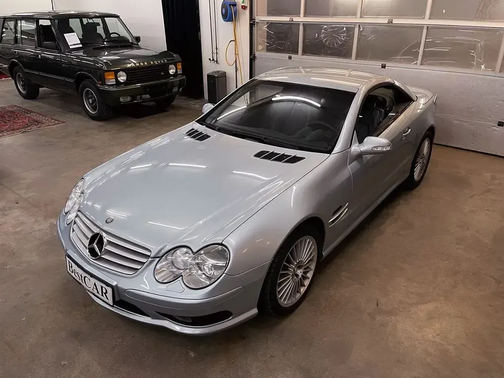 Gebraucht Mercedes SL55 AMG AMG 500 PS (367 kW) 2002 Silber Cabrio