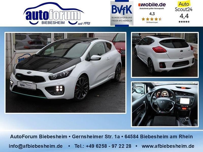 Deluxe white (metallic) Gebraucht 2014 Kia ProCeed GT-Track Coupé | 10.999 € (Fairer Preis) - Bild 1/4
