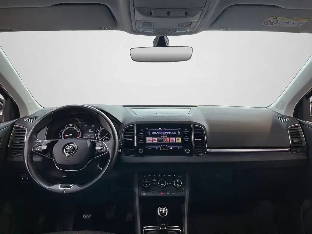 Gebraucht Skoda Karoq Ambition 150 PS (110 kW) 2022 Blackmagic perleffekt (metallic) SUV