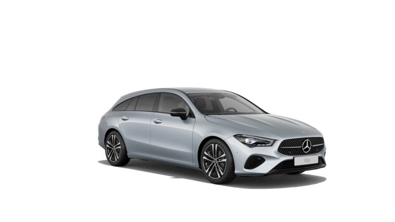 Hightechsilber metallic Neu 2024 Mercedes CLA180 Shooting Brake Kombi | 50.004 € (Superpreis) - Bild 1/4