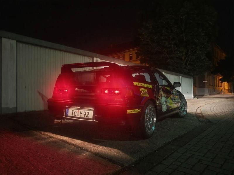 Gebraucht Honda CR-X 125 PS (91 kW) 1991 Schwarz Kleinwagen