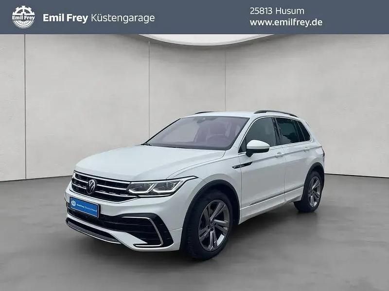 Weiß Gebraucht 2024 VW Tiguan R-line SUV | 42.890 € (Etwas zu teuer) - Bild 1/4