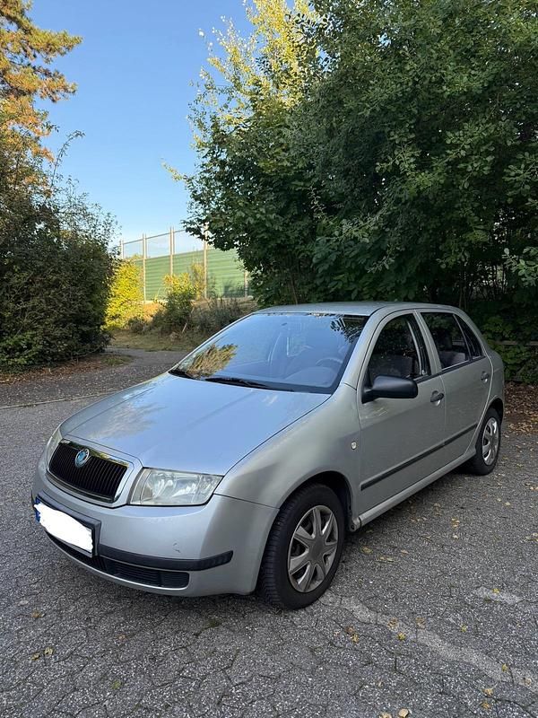 Grau Gebraucht 2002 Skoda Fabia Kleinwagen | 1.090 € (Fairer Preis) - Bild 1/4