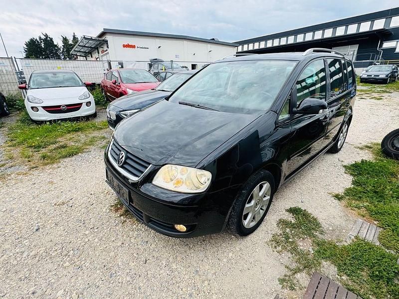 Schwarz Gebraucht 2005 VW Touran Highline Van / Kleinbus | 1.999 € (Guter Preis) - Bild 1/4