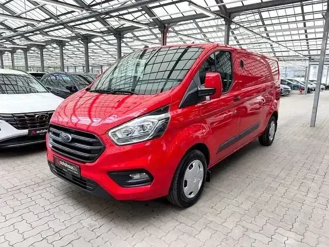Gebraucht Ford Transit Custom Trend 131 PS (96 kW) 2022 Rot Van
