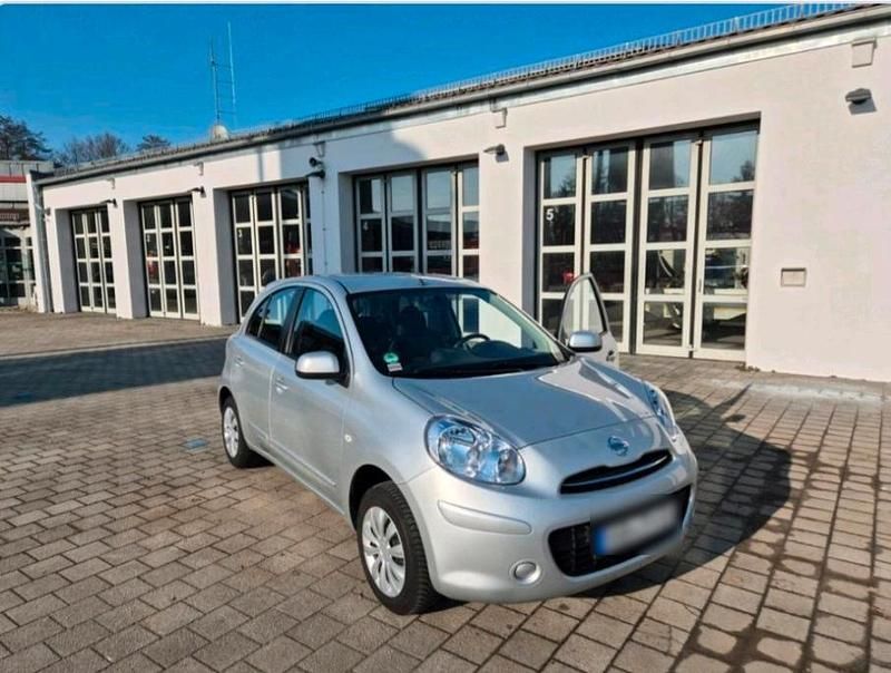 Silber Gebraucht 2012 Nissan Micra Kleinwagen | 5.900 € (Fairer Preis) - Bild 1/4