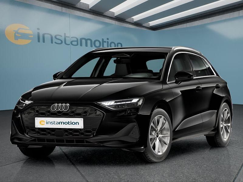 Schwarz Gebraucht 2025 Audi A3 Sportback Kleinwagen | 34.749 € (Guter Preis) - Bild 1/4