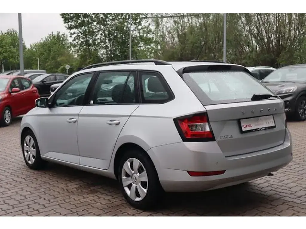 Gebraucht Skoda Fabia Active 60 PS (44 kW) 2022 Brillantsilber metallic (metallic) Kleinwagen