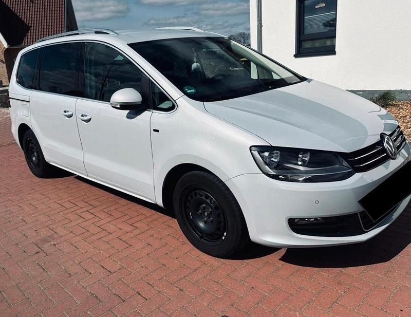 Gebraucht VW Sharan 150 PS (110 kW) 2019 Weiß Van / Kleinbus