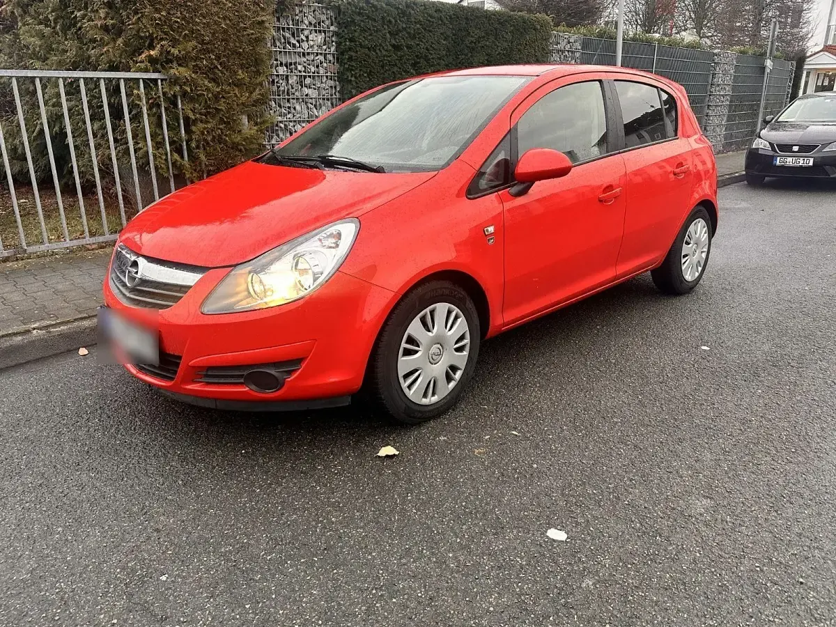 Gebraucht Opel Corsa Color Edition 101 PS (74 kW) 2010 Rot Kleinwagen