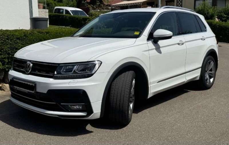 Weiß Gebraucht 2018 VW Tiguan Sound SUV | 19.990 € (Guter Preis) - Bild 1/4