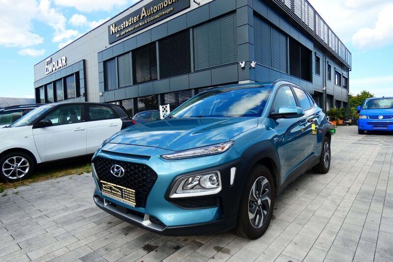 Blau Gebraucht 2020 Hyundai Kona Advantage SUV | 18.799 € (Fairer Preis) - Bild 1/4