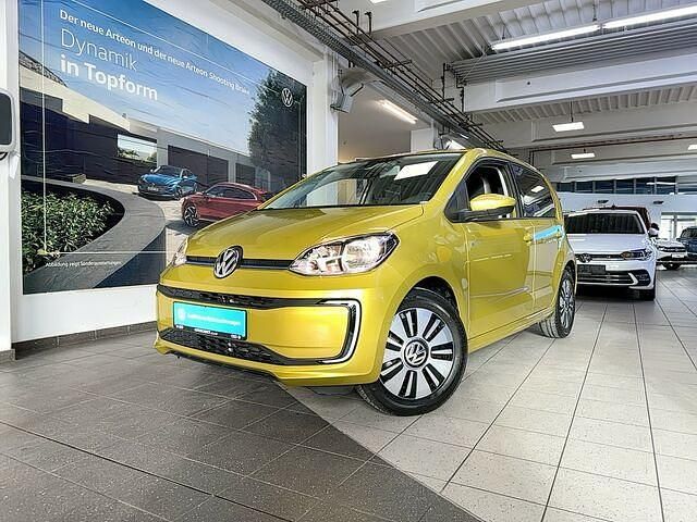 Honey yellow metallic Gebraucht 2018 VW e-up! Kleinwagen | 11.990 € (Fairer Preis) - Bild 1/2