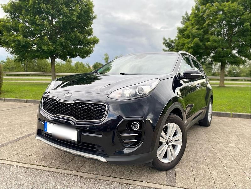 Schwarz Gebraucht 2017 Kia Sportage SUV | 14.800 € (Guter Preis) - Bild 1/4