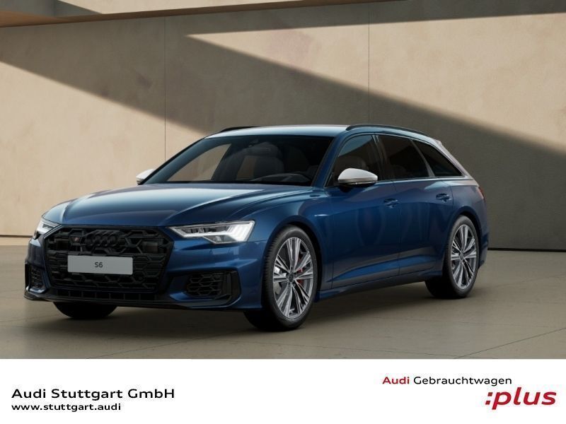 Ascariblau metallic Gebraucht 2024 Audi S6 Ambiente Kombi | 79.940 € (Teuer) - Bild 1/4