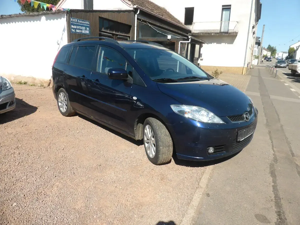 Second-hand Mazda 5 140 CP (102 kW) 2005 Albastru Monovolum