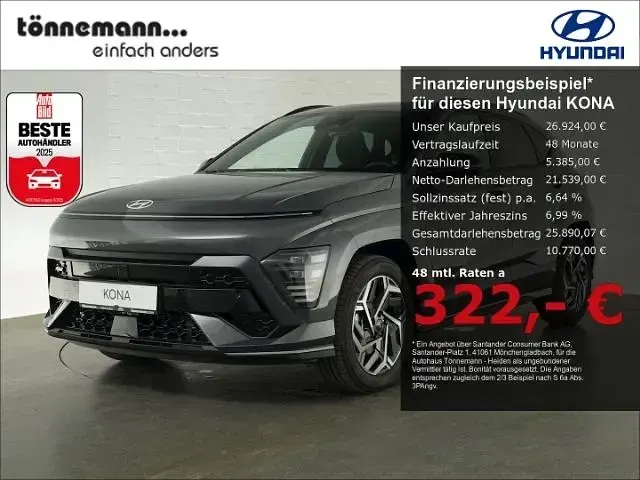 Gebraucht Hyundai Kona N Line 138 PS (101 kW) 2025 SUV