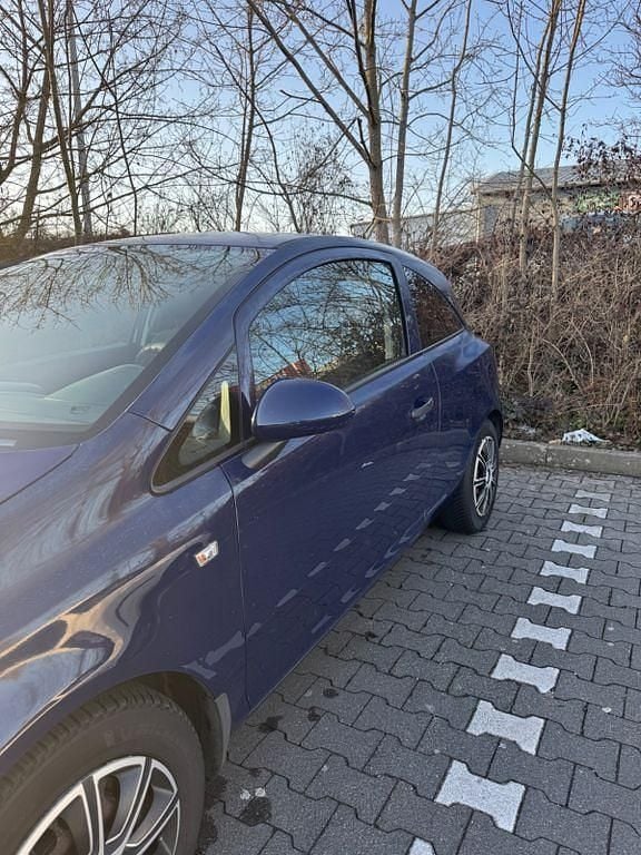 Gebraucht Opel Corsa 60 PS (44 kW) 2009 Blau Kleinwagen