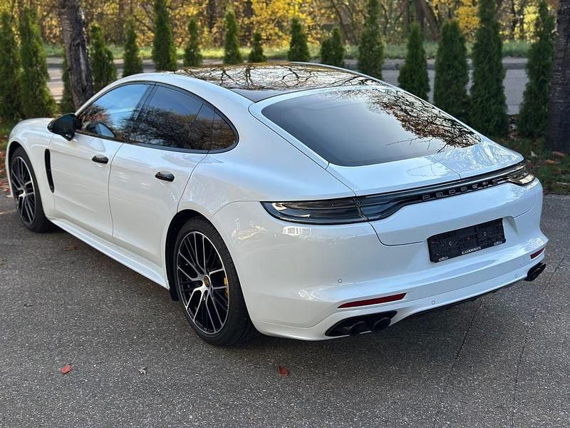 Gebraucht Porsche Panamera Turbo S 630 PS (463 kW) 2021 Carraraweiss/gletscherweiss Limousine
