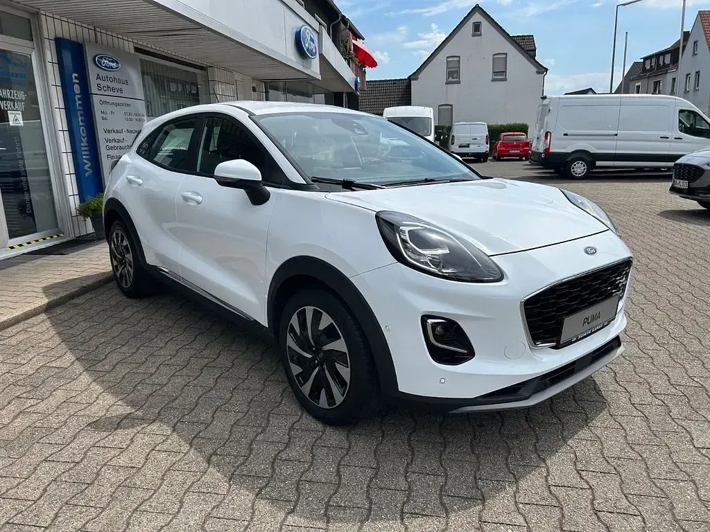 Gebraucht Ford Puma Titanium 125 PS (91 kW) 2023 Weiß SUV