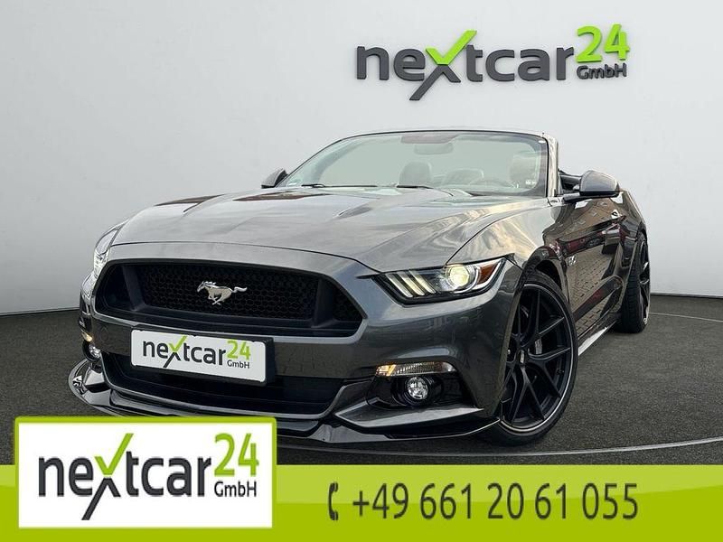 Grau Gebraucht 2016 Ford Mustang GT Convertible Cabrio | 33.890 € (Fairer Preis) - Bild 1/4