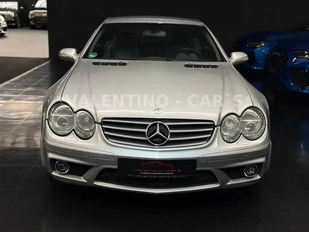 Gebraucht Mercedes SL500 AMG 306 PS (225 kW) 2002 Silber Cabrio