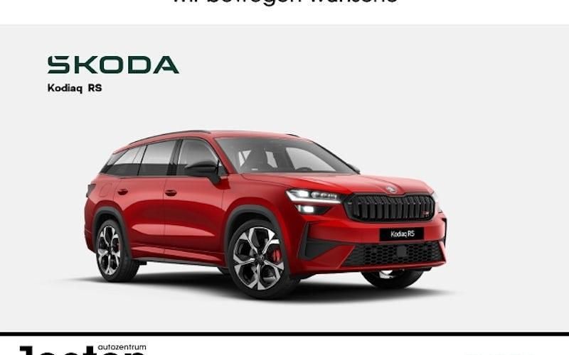 Rot Neu 2025 Skoda Kodiaq RS SUV | 55.750 € (Fairer Preis) - Bild 1/4