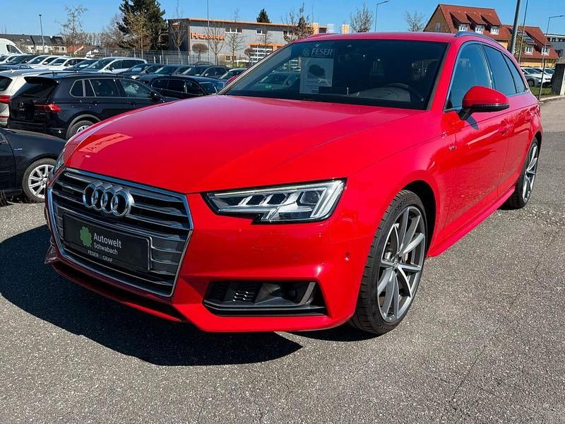 Second-hand Audi A4 S-Line 252 CP (185 kW) 2016 Roșu Break