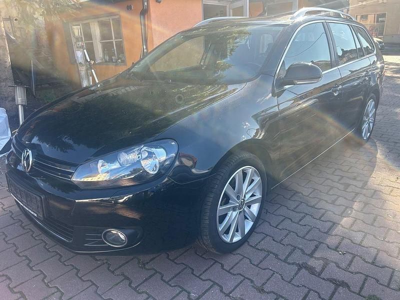 Schwarz Gebraucht 2013 VW Golf VII Highline Kombi | 5.200 € (Superpreis) - Bild 1/4