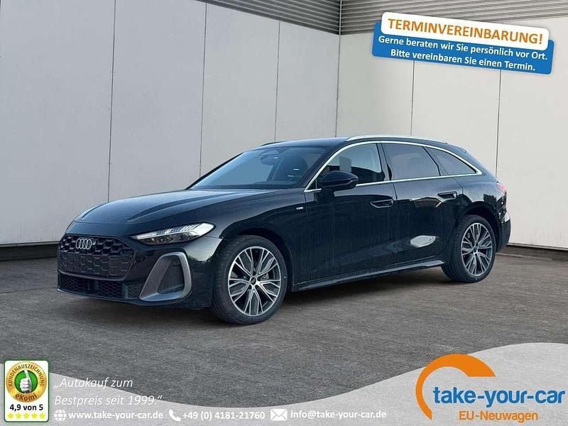 Mythosschwarz metallic Gebraucht 2025 Audi A5 S-Line Coupé | 53.990 € (Superpreis) - Bild 1/4
