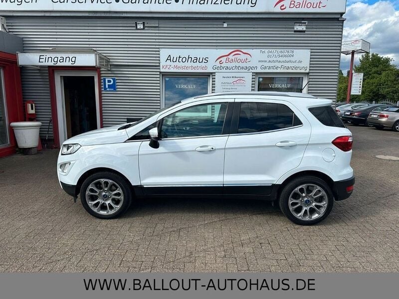 Weiß Gebraucht 2018 Ford Ecosport Titanium SUV | 12.450 € (Fairer Preis) - Bild 1/4