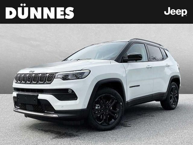 Weiß Gebraucht 2022 Jeep Compass SUV | 33.590 € (Teuer) - Bild 1/4
