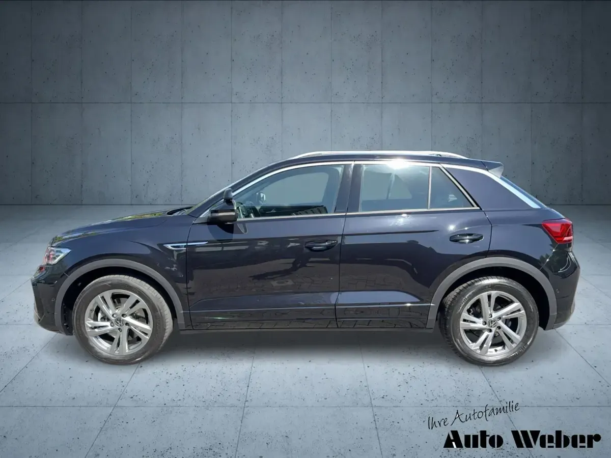 Gebraucht VW T-Roc R-line 150 PS (110 kW) 2024 Schwarz SUV