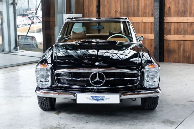 Gebraucht Mercedes SL280 170 PS (125 kW) 1970 Schwarz Cabrio