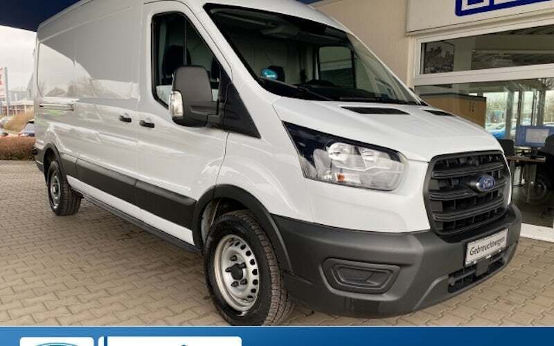 Weiss Gebraucht 2022 Ford Transit Kombi | 21.990 € (Guter Preis) - Bild 1/4