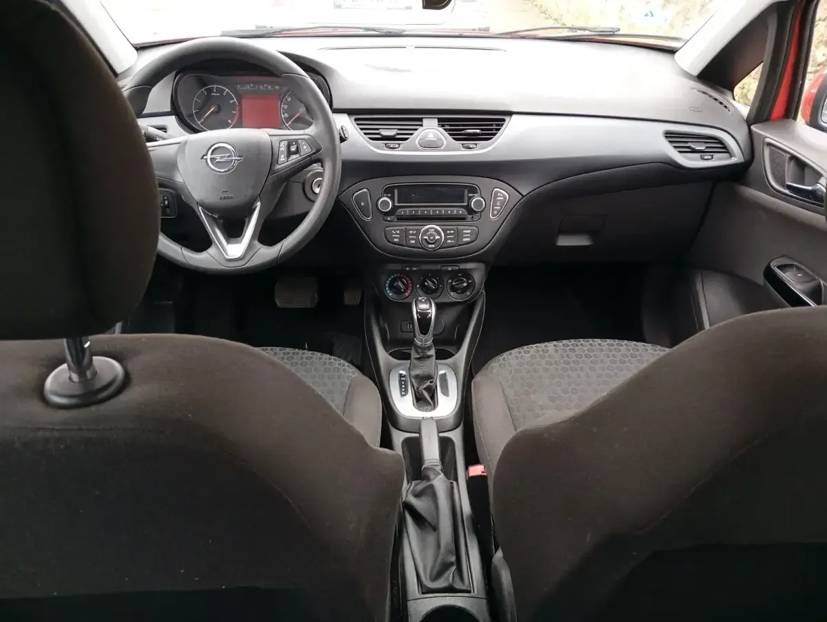 Gebraucht Opel Corsa Edition 92 PS (67 kW) 2016 Rot Kleinwagen