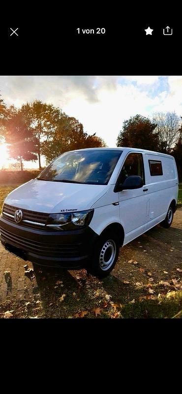 Weiß Gebraucht 2016 VW T6 Van | 22.500 € (Teuer) - Bild 1/4