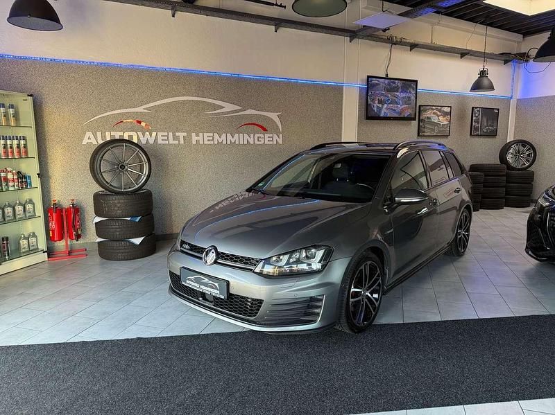 Limestone grey metallic Gebraucht 2016 VW Golf VII GTD Kombi | 11.900 € (Fairer Preis) - Bild 1/4
