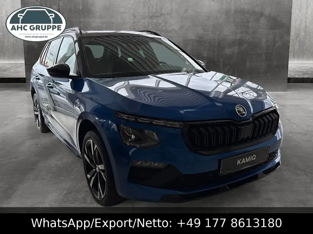 Gebraucht Skoda Kamiq Monte Carlo 150 PS (110 kW) 2025 Raceblau metallic SUV