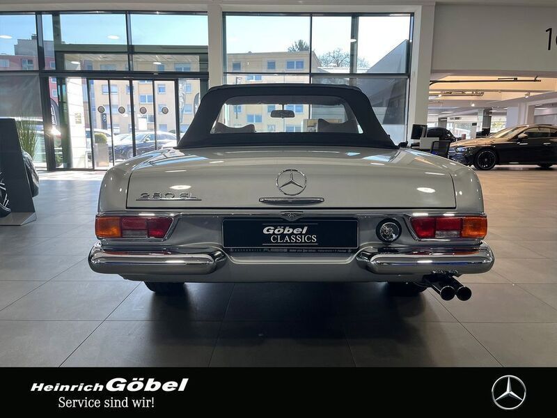 Gebraucht Mercedes SL280 170 PS (125 kW) 1969 Silbergrau Cabrio