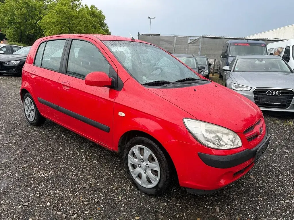 Gebraucht Hyundai Getz GLS 97 PS (71 kW) 2007 Rot Kleinwagen