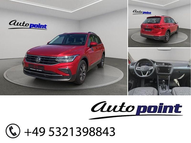 Rot Gebraucht 2021 VW Tiguan Life SUV | 23.950 € (Fairer Preis) - Bild 1/4