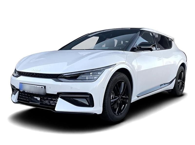 Weiss Gebraucht 2024 Kia EV6 SUV | 58.849 € (Teuer) - Bild 1/4