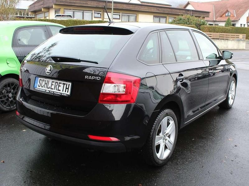 Gebraucht Skoda Rapid Drive 90 PS (66 kW) 2017 Schwarz magic Kombi