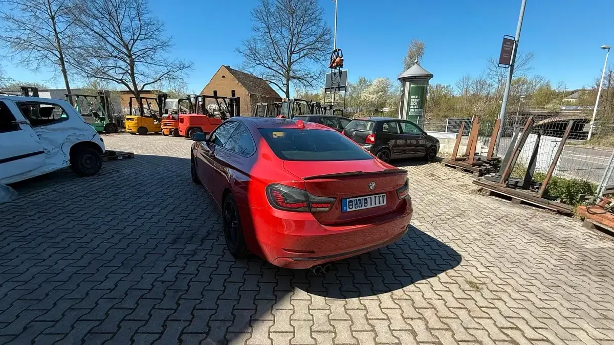 Brugt BMW 430 Shadowline 252 HK (185 kW) 2016 Rød Coupe