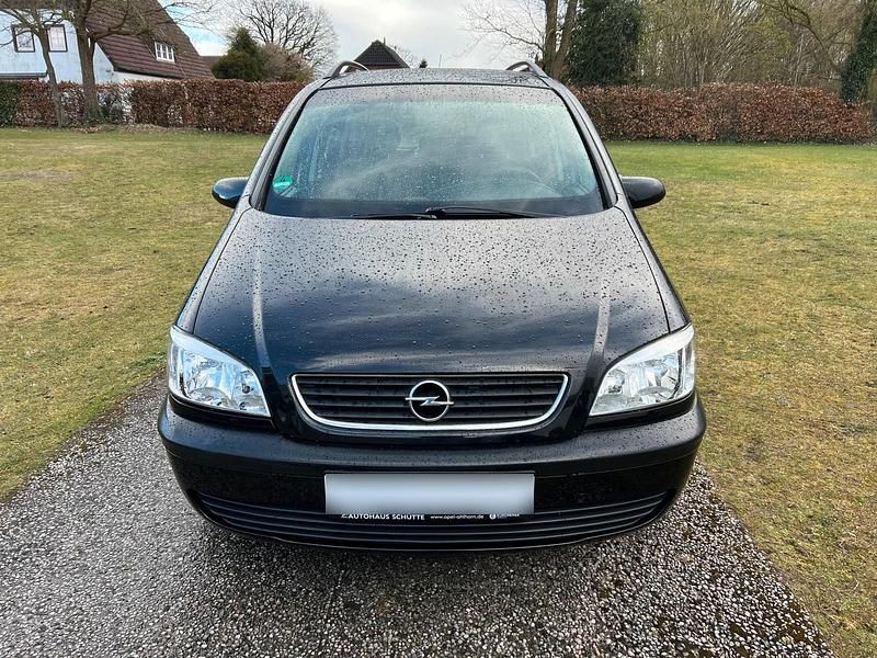 Gebraucht Opel Zafira 125 PS (91 kW) 2005 Schwarz Van / Kleinbus
