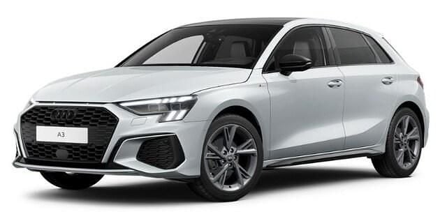 Gletscherweiß metallic Neu 2024 Audi A3 S-Line | 40.930 € (Fairer Preis) - Bild 1/4