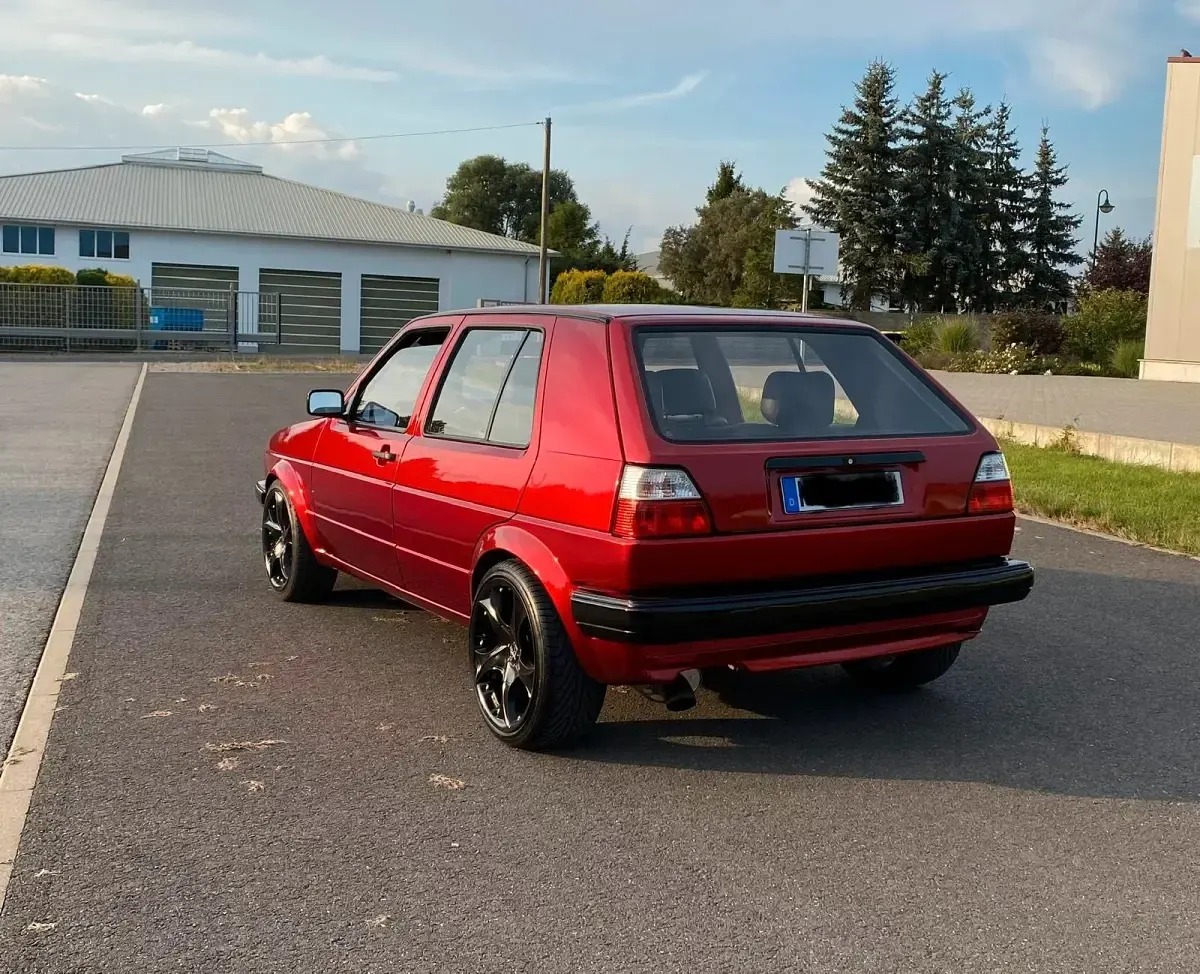 Gebraucht VW Golf III 1991 Rot Kleinwagen