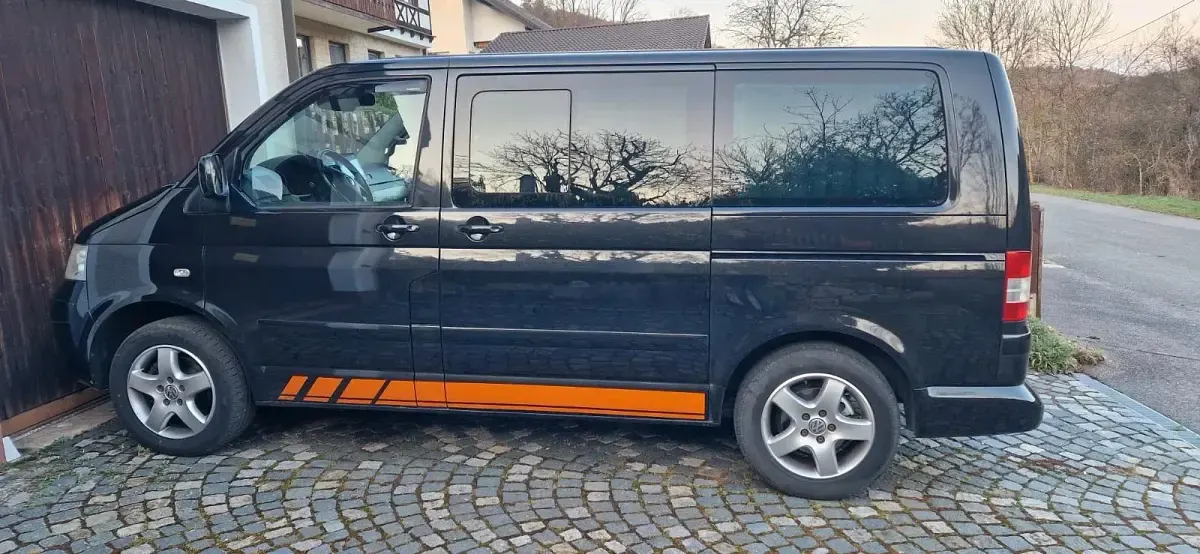 Gebraucht VW T5 130 PS (95 kW) 2004 Schwarz Van