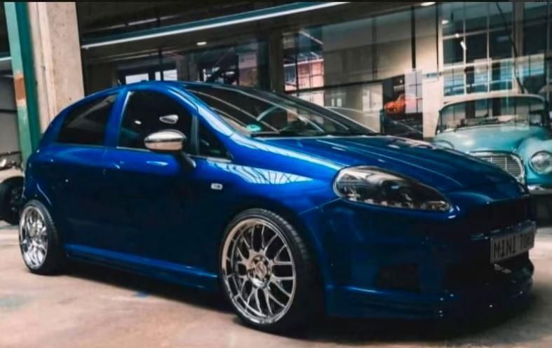 Blau Gebraucht 2007 Fiat Grande Punto Dynamic Kleinwagen | 5.700 € - Bild 1/4